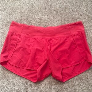 lululemon athletica Vibrant pink Athletic Shorts